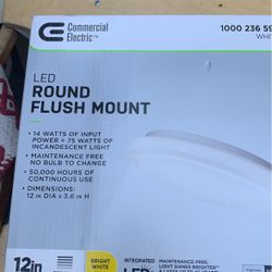 LED Round Flush Mount Light
