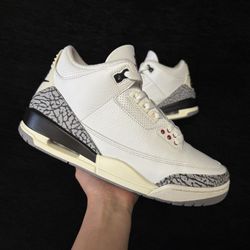 JORDAN 3 WHITE CEMENT REIMAGINED SIZE 8.5 MENS