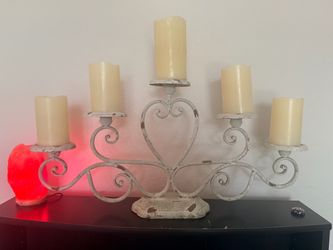 Antique candle holder