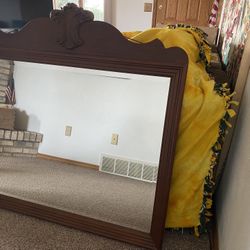 Richardson Brothers Company Solid Cherrywood Mirror