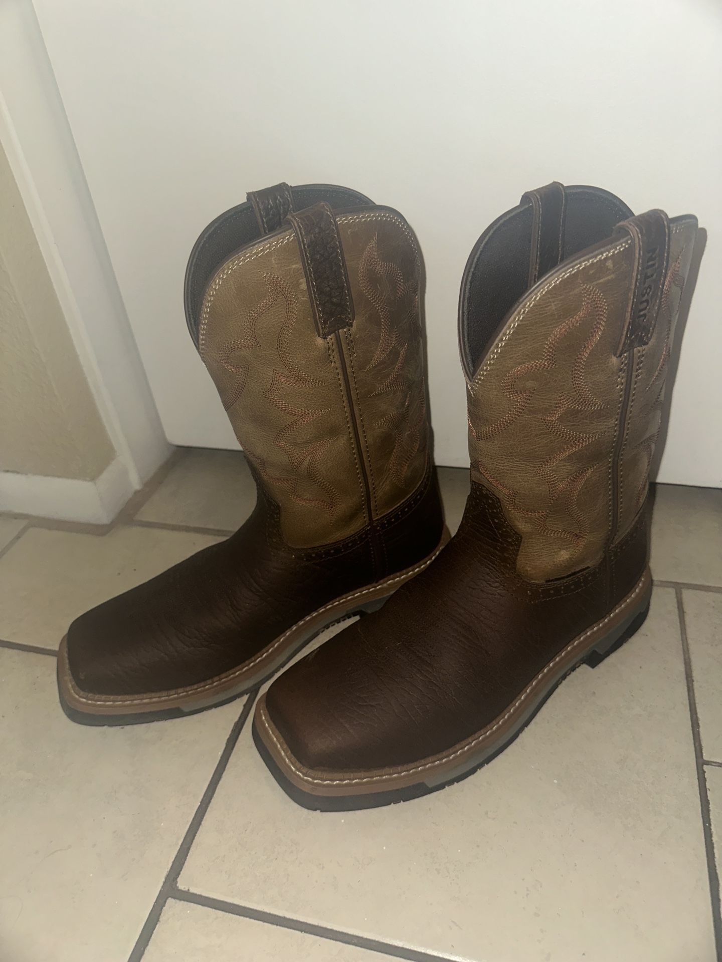 Justin Steel Toe Boots