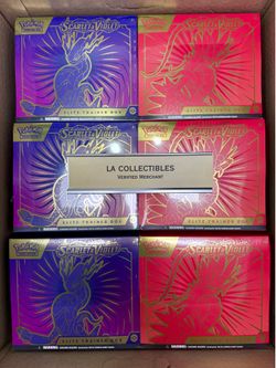 BULK Pokemon Scarlet & Violet Elite Trainer Box ETB (SEALED)