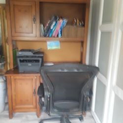 Desk  With Hutch Study Table