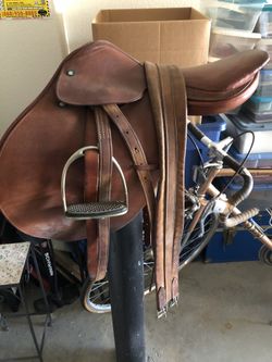 English saddle