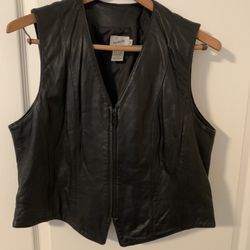 Super Soft Leather Vest