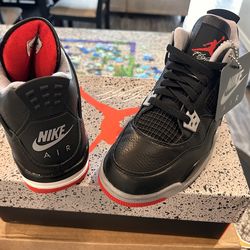 Jordan 4 BRED GS 6.5