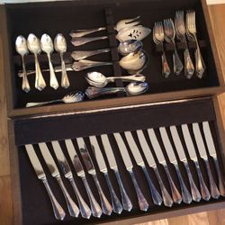 Onidea Flatware 16 Set 6 Piece Set Silver Plated