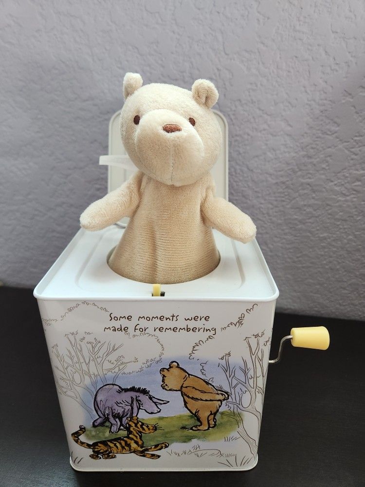 Classic Winnie The Pooh Jack In The Box