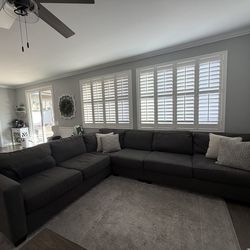Gray Sectional Couch