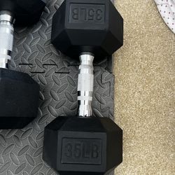 Single 35lb Dumbbell