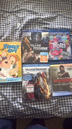 Selling these blue rays all together