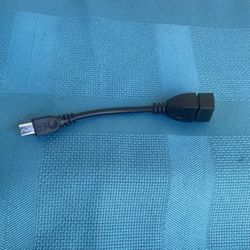Mini USB Micro To USB OTG Adapter Cable 