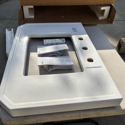 Kohler Bathroom Countertop with Chrome Legs