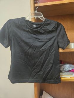 Athletic Works Black S/S Tee Small Vintage