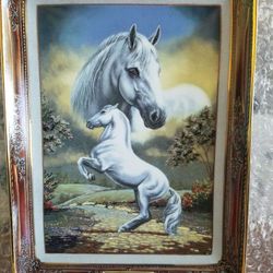 Franklin Mint horse plates