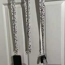 Red White Blue Star Lanyards