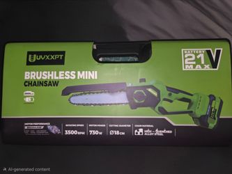 8" 21V Max Brushless Mini Chainsaw