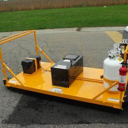 KM 2-18X Portable Infrared Asphalt Heater Recycler Refinisher