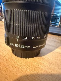 Canon EF-S 18–135mm f/3.5–5.6 IS STM – $100 OBO