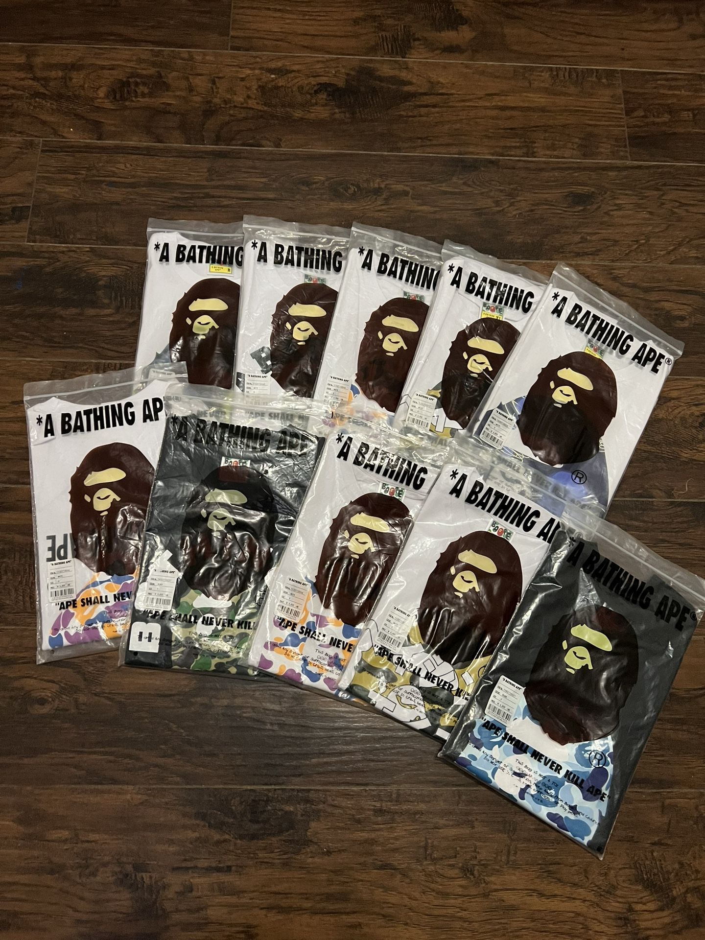 Bape T-shirts (tees)