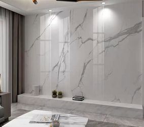 4x9 Wall Panels PVC Marble UV Coated for Household Use