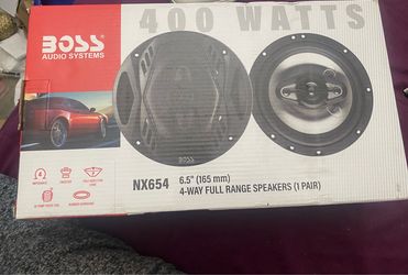 BOSS 6.5” 400 WATTS SPEAKERS
