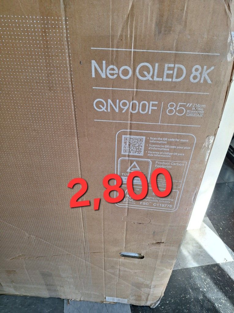 SAMSUNG 85"INCH NEO QLED 8K Q900F