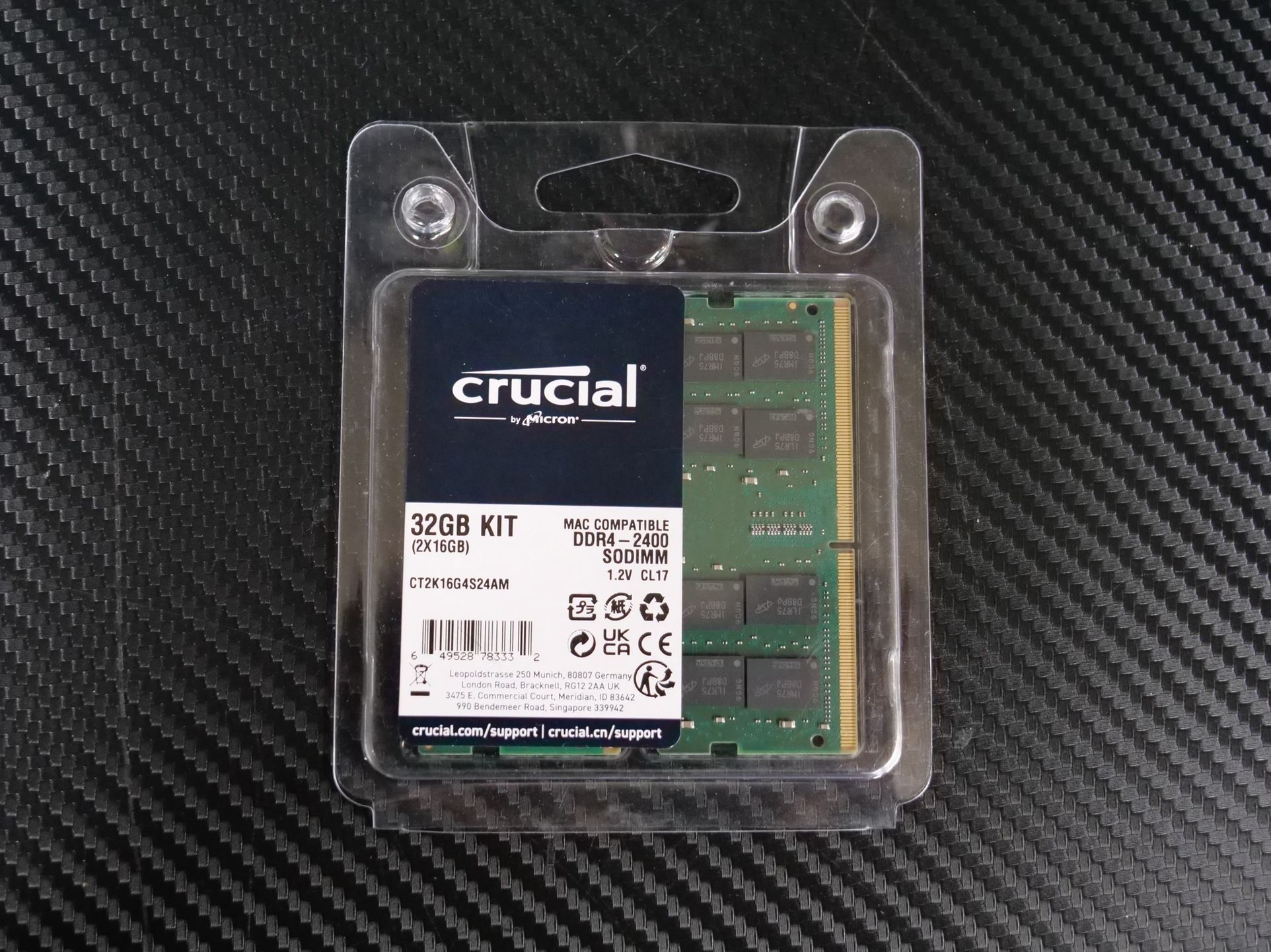 Crucial 32gb Kit Mac Compatible