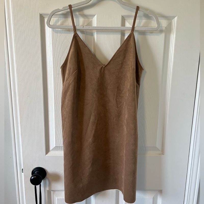 Aritzia suede dress
