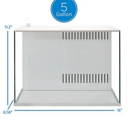 5 Gallon Topfin Ez Clean Aquarium