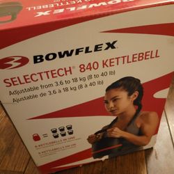 Bowflex Selecttech 840 Kettlebell Brand New 
