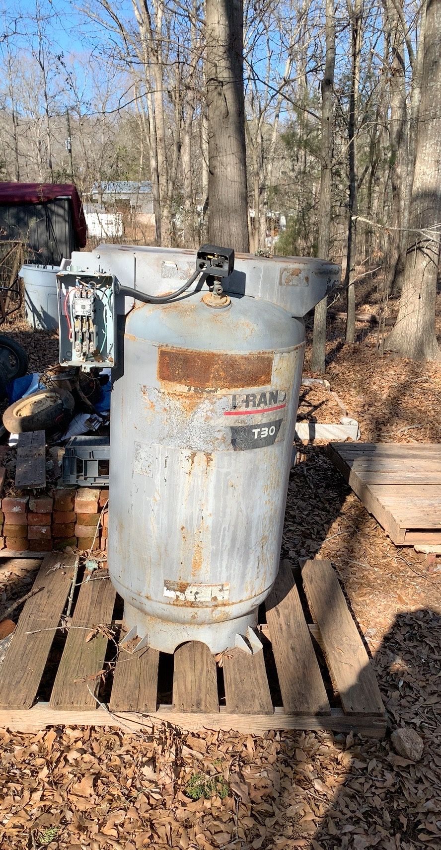 Ingersoll Rand 120 Gallon Air Compressor Tank