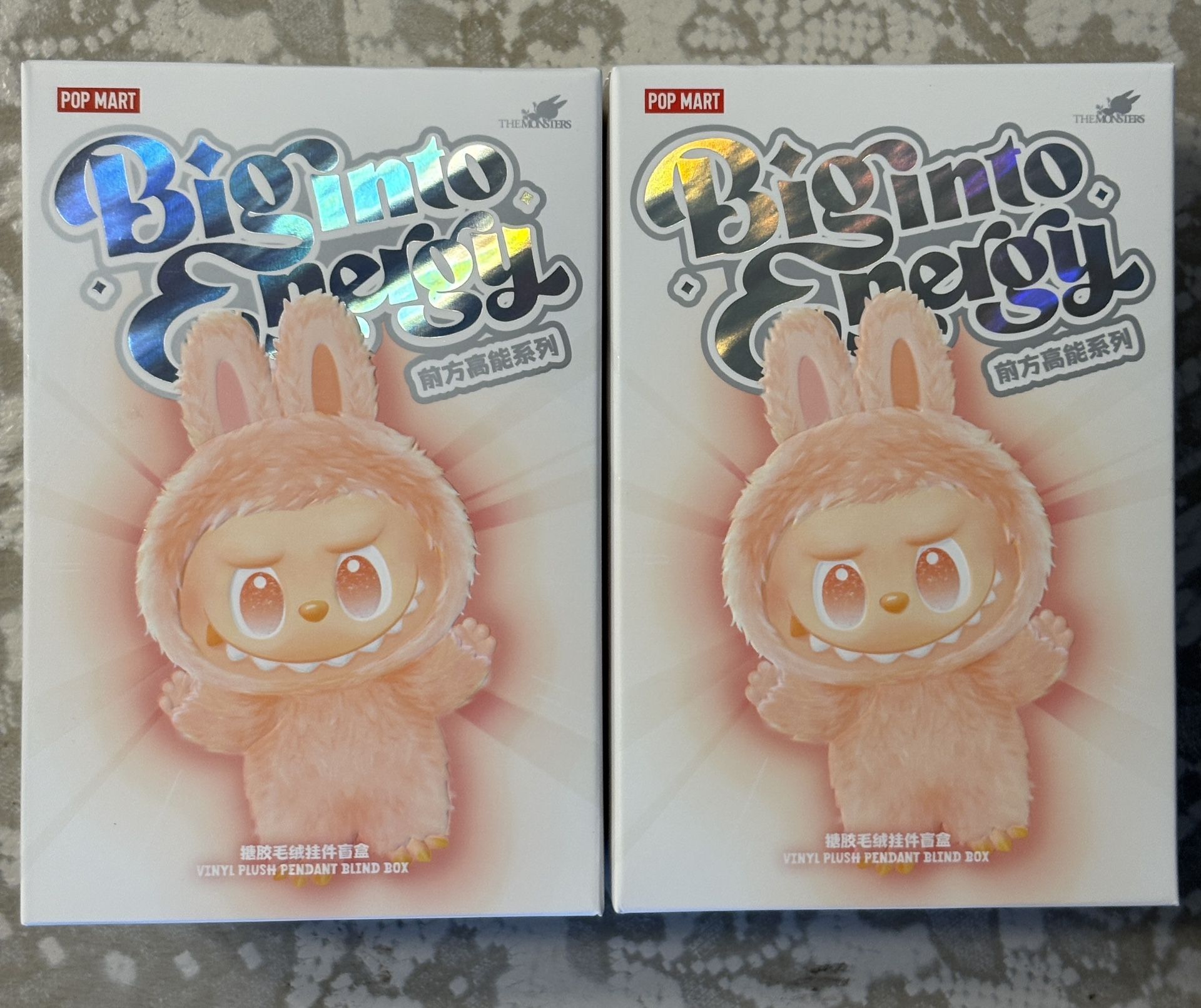 🌟 Authentic Pop Mart Labubu Figures — Big Into Energy Series — Sealed & Genuine 🌟