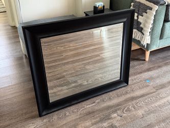 Black Framed Mirror