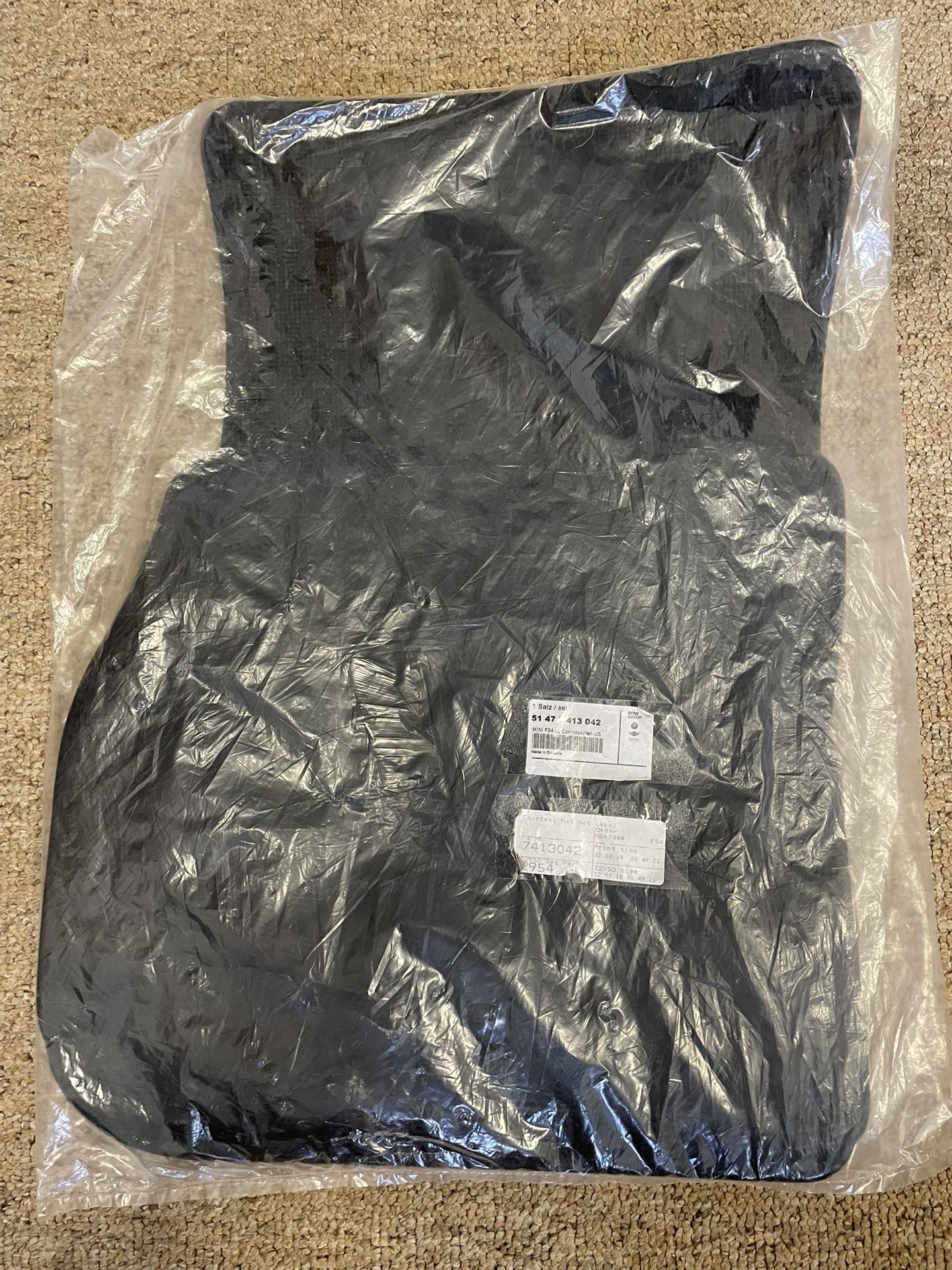 Mini Cooper L54 Clubman 4 Piece Floor Mats