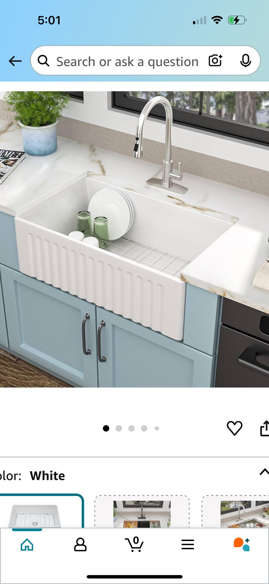 Farmers kitchen sink white porcelain brand new