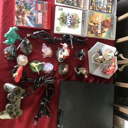 Sony Playstation 3 PS3 Slim 250GB CECH-2001B Console Lot w/ Games System Bundle