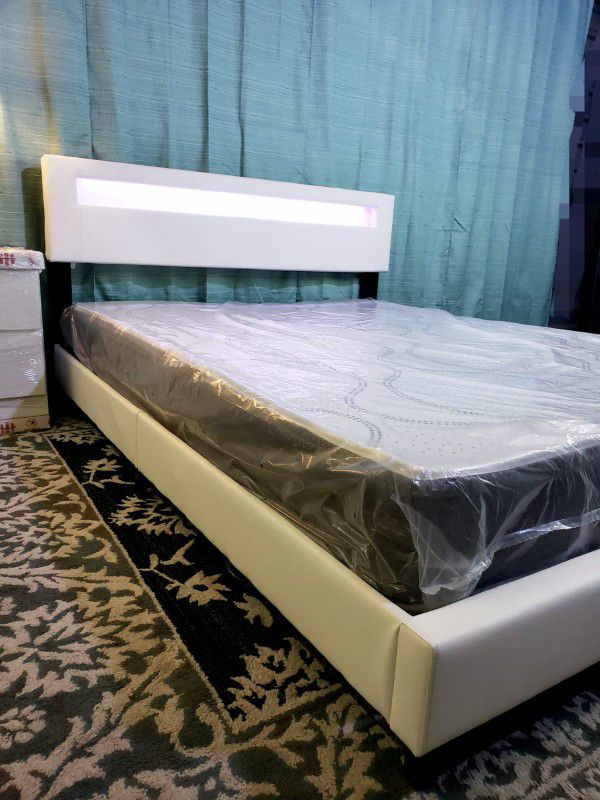 NEW QUEEN MATTRESS, BED FRAME IS NOT INCLUDED
