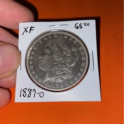 1887-O  Morgan Silver Dollar 