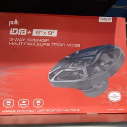 Polk Audio DB 692DB+ Series 6"x9" 3-way car speakers

