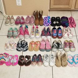 Baby/Toddler/Kid Accessories, Clothes, Shoes, Headbands, Cloth Diapers/Inserts, etc. (6 pictures posted)