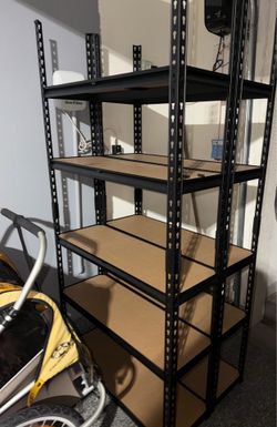 Metal shelve racks