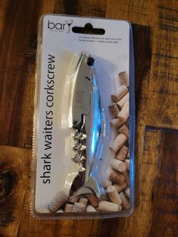 Shark Shaped Corkscrew -- NEW In Package