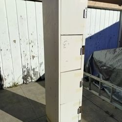 Vintage bowling locker