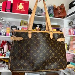 Louis Vuitton Monogram Batignolles Horizontal Tote Handbag
