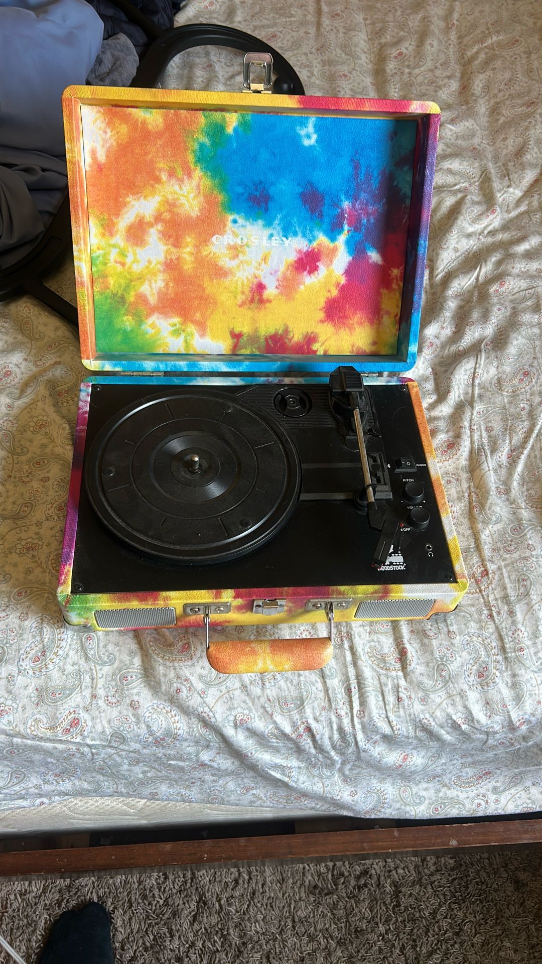 Record Player Bluetooth Speaker Crosley