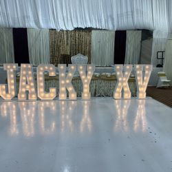 Marquee Letters And Numbers