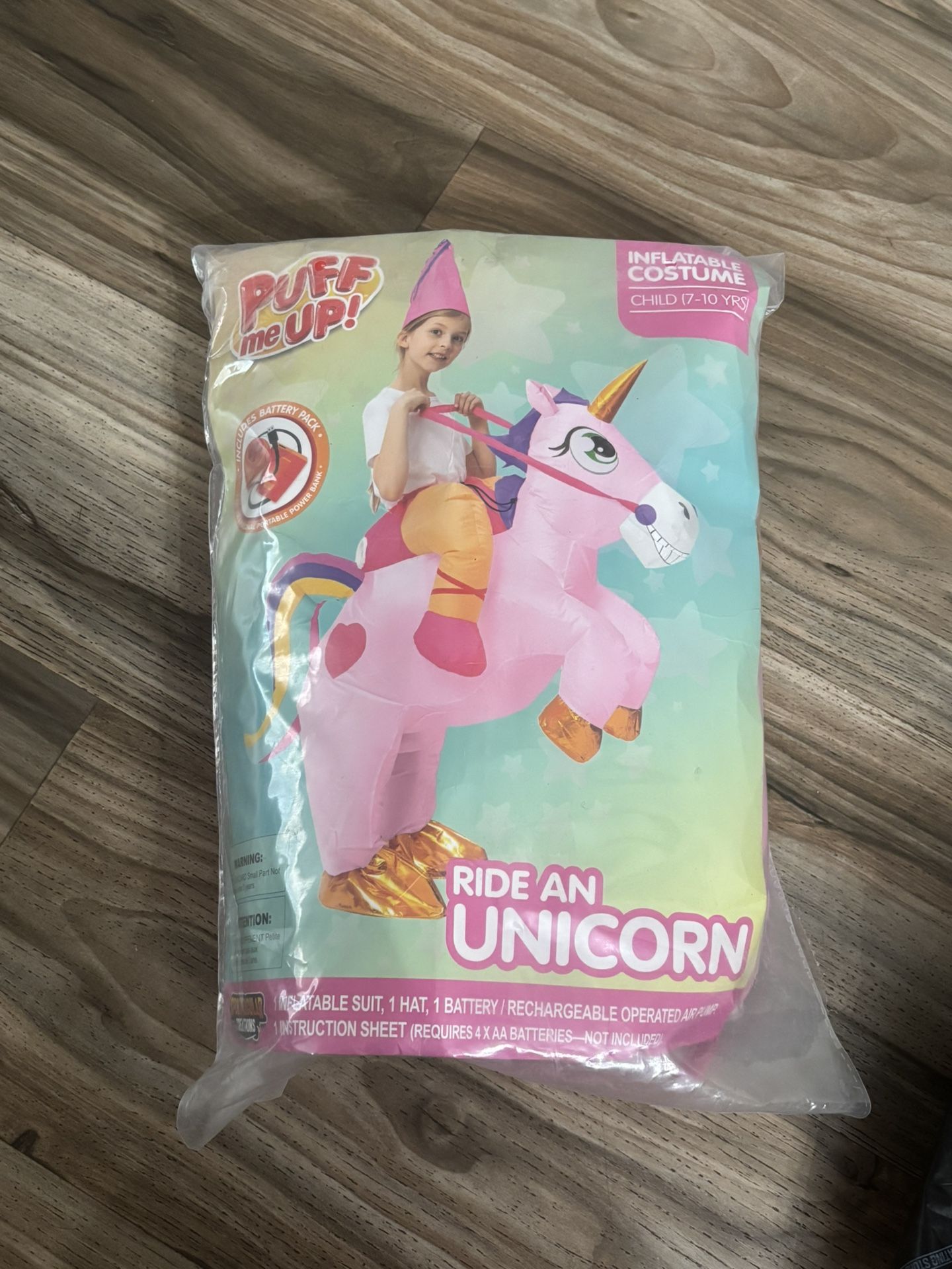 Kids Inflatable Halloween Costume Unicorn