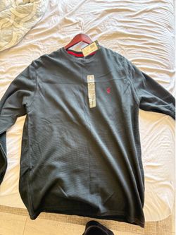 Ralph Lauren Black Thermal Long Sleeve Shirt