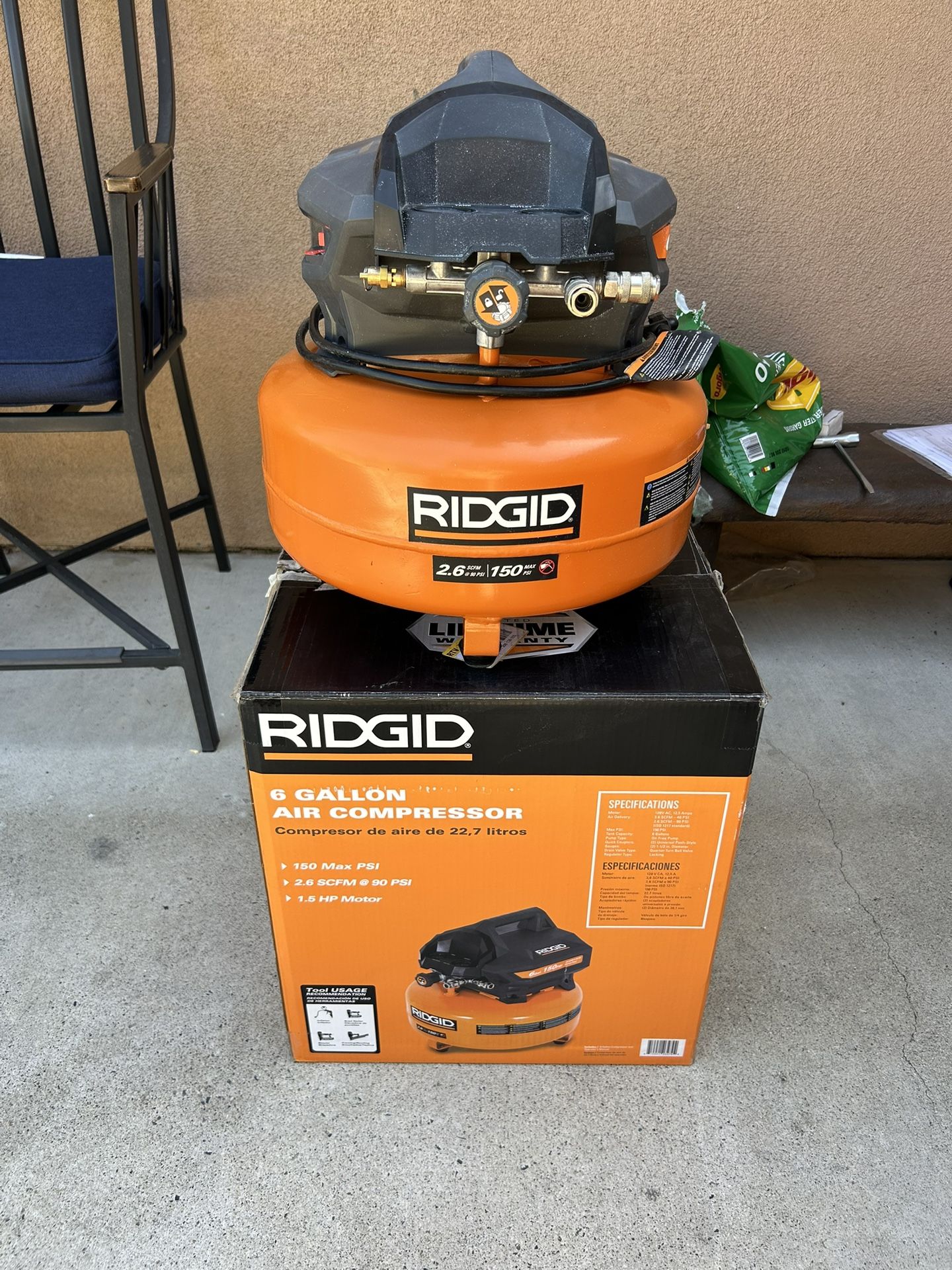 RIDGID Air Compressor